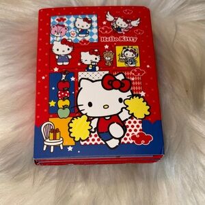 Hello Kitty Cheerful Red and Blue Notebook